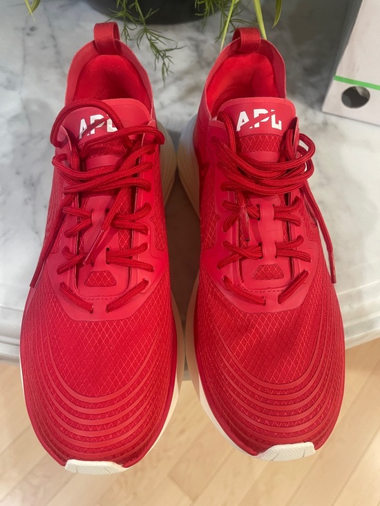 APL Shoes - APL Red Athletic Running Shoes